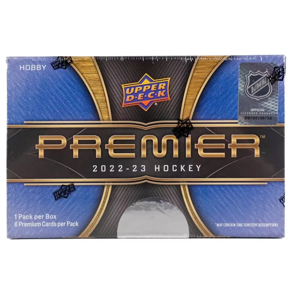 2022/23 Upper Deck Premier Hockey Hobby Box