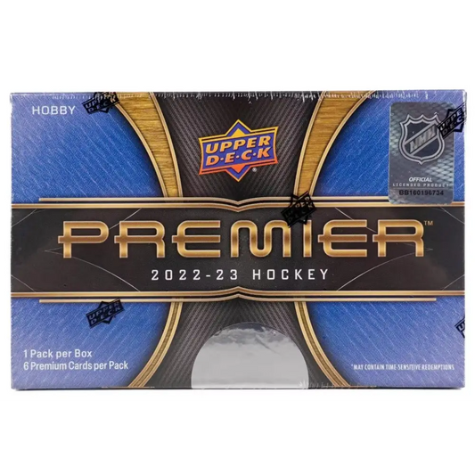 2022/23 Upper Deck Premier Hockey Hobby Box