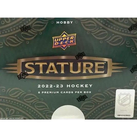 2022-23 Upper Deck Stature Hockey Hobby Box