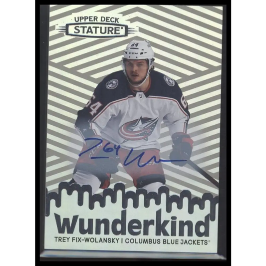 2022-23 Upper Deck Stature #W-11 Trey Fix-Wolansky Wunderkind