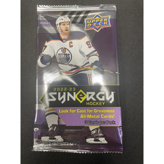 2022/23 Upper Deck Synergy Hockey Hobby SINGLE PACK