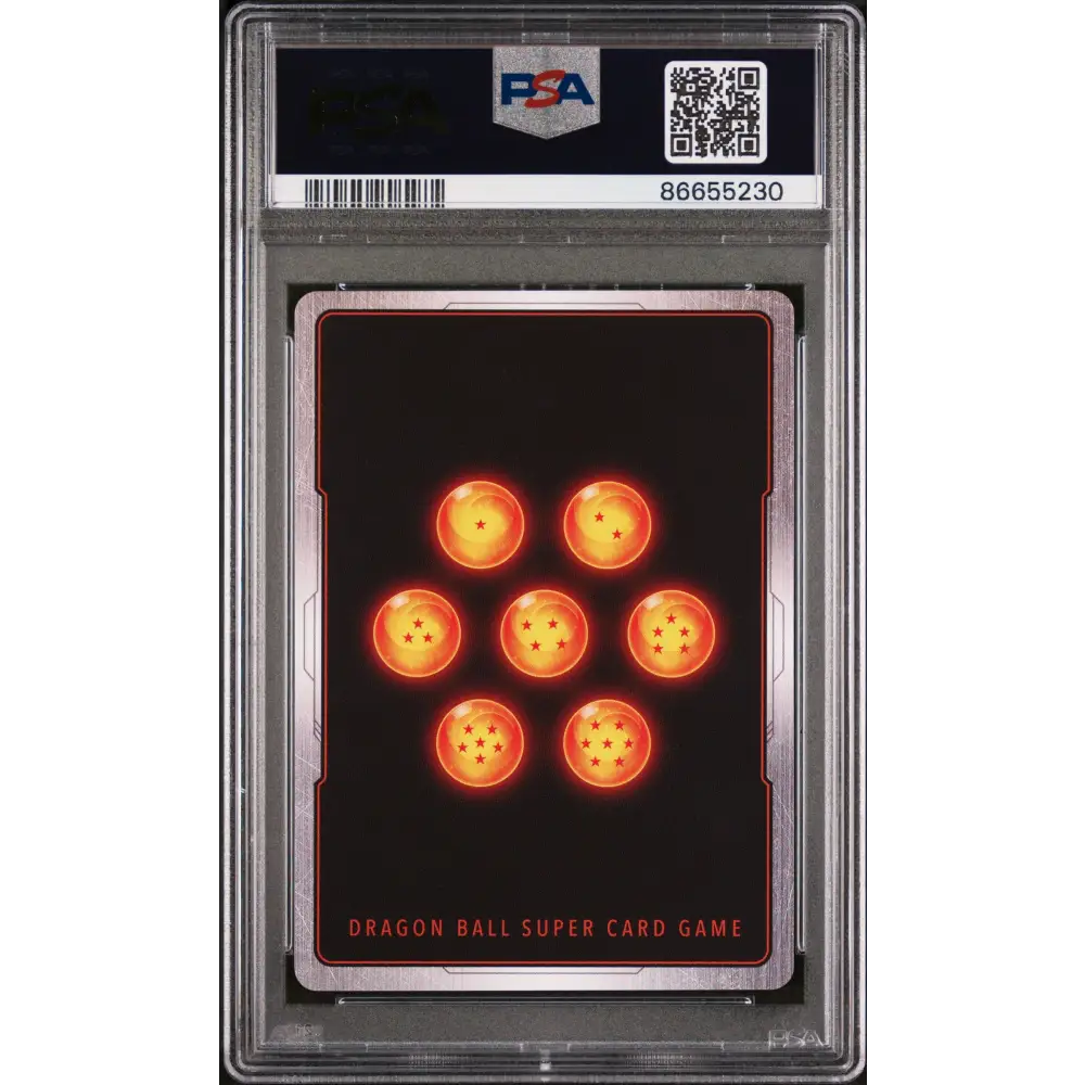 2022 DRAGON BALL SUPER MYTHIC BOOSTER SS4 S.GOKU/BYD.LMTS. #P-262 - PSA 8 - Graded DBZ PSA 8