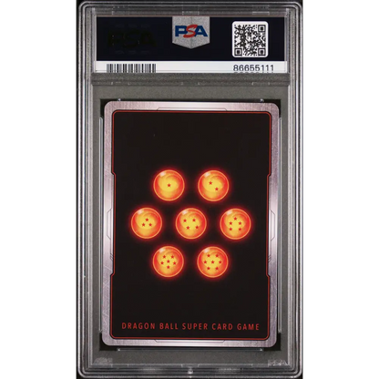 2022 DRAGON BALL SUPER MYTHIC BOOSTER TRUNKS HELPING BLAST #P-128 - PSA 10 - Graded DBZ PSA 10