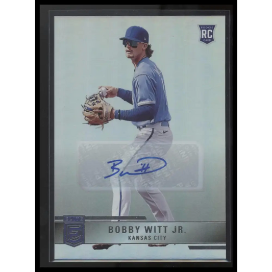 2022 Panini Chronicles #35 Bobby Witt Jr. Elite Autographs