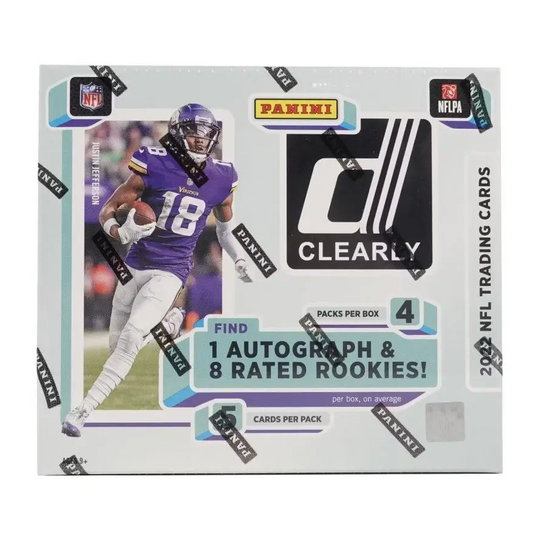 2022 Panini Clearly Donruss Football Hobby Box