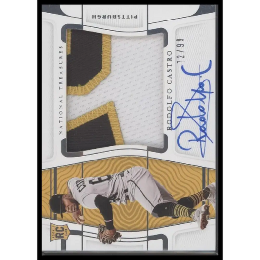2022 Panini National Treasures #158 Rodolfo Castro #/99