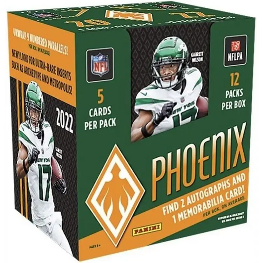 2022 Panini Phoenix Football Hobby Box - 12 Packs