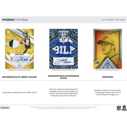 2022 Panini Phoenix Football Hobby Box - 12 Packs