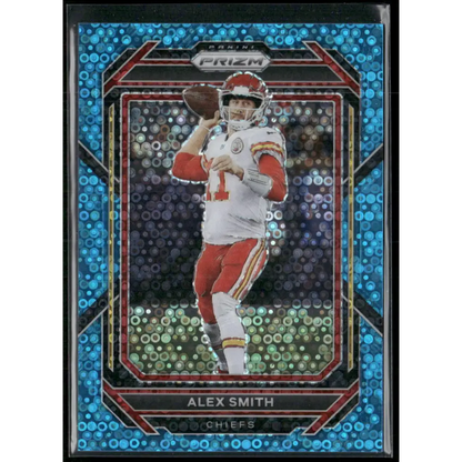 2022 Panini Prizm #147 Alex Smith No Huddle Blue #/79