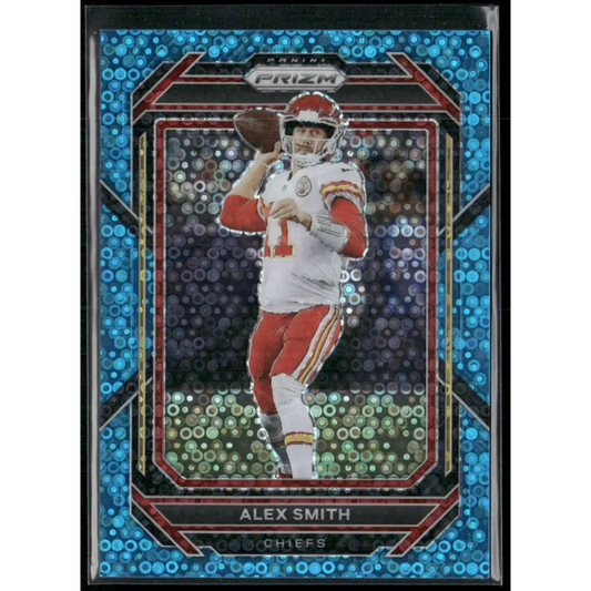 2022 Panini Prizm #147 Alex Smith No Huddle Blue #/79