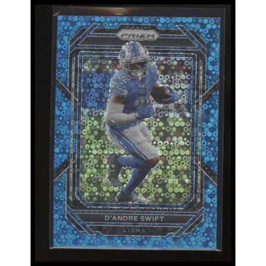 2022 Panini Prizm #96 D’Andre Swift No Huddle Blue #/79