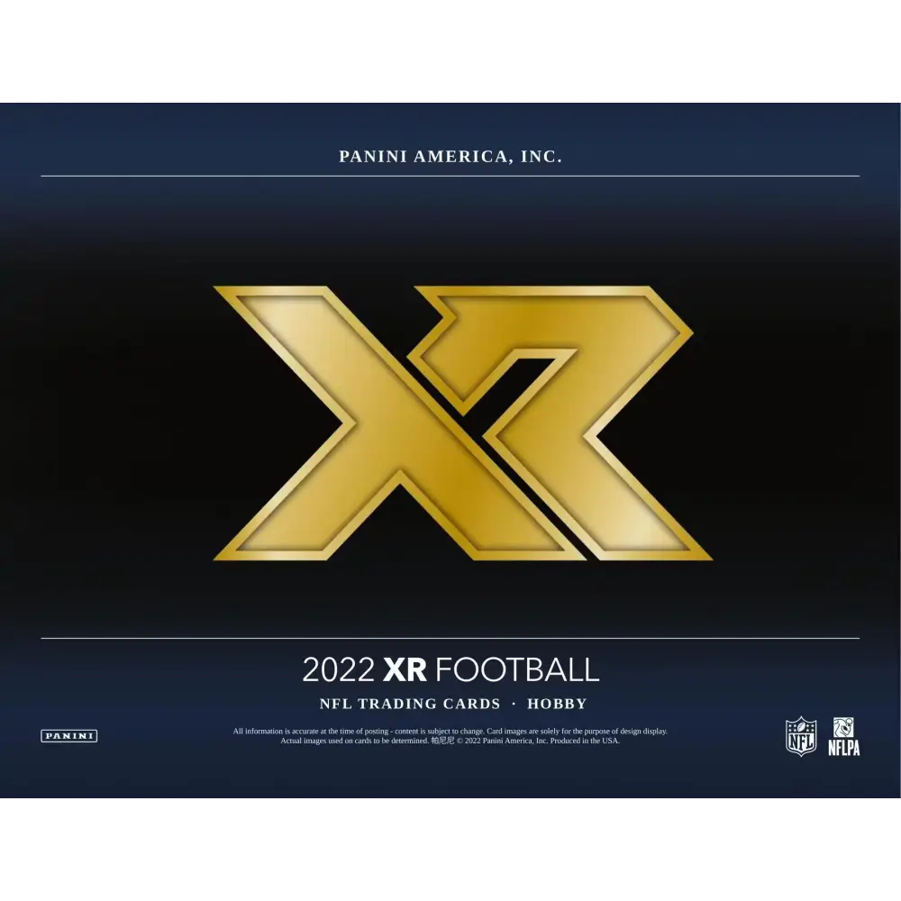2022 Panini XR Football Hobby Box