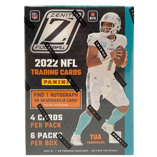 2022 Panini Zenith Football 6-Pack Blaster Box