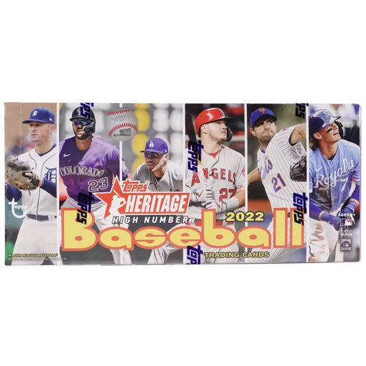 2022 Topps Heritage High Number Baseball Hobby Box