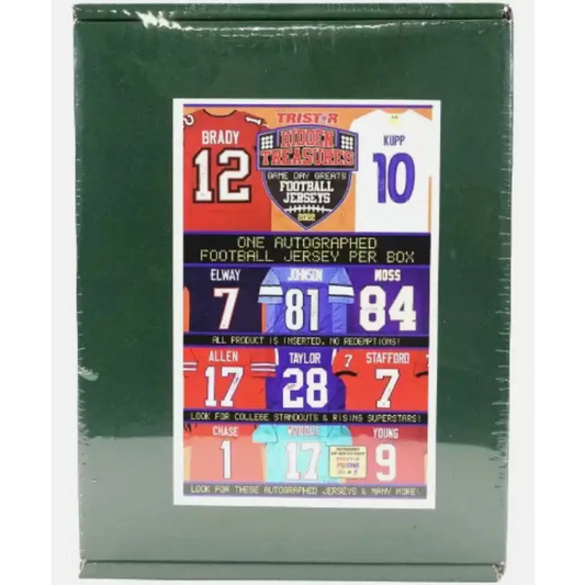2022 TriStar Hidden Treasures Game Day Greats Football Jersey Hobby Box