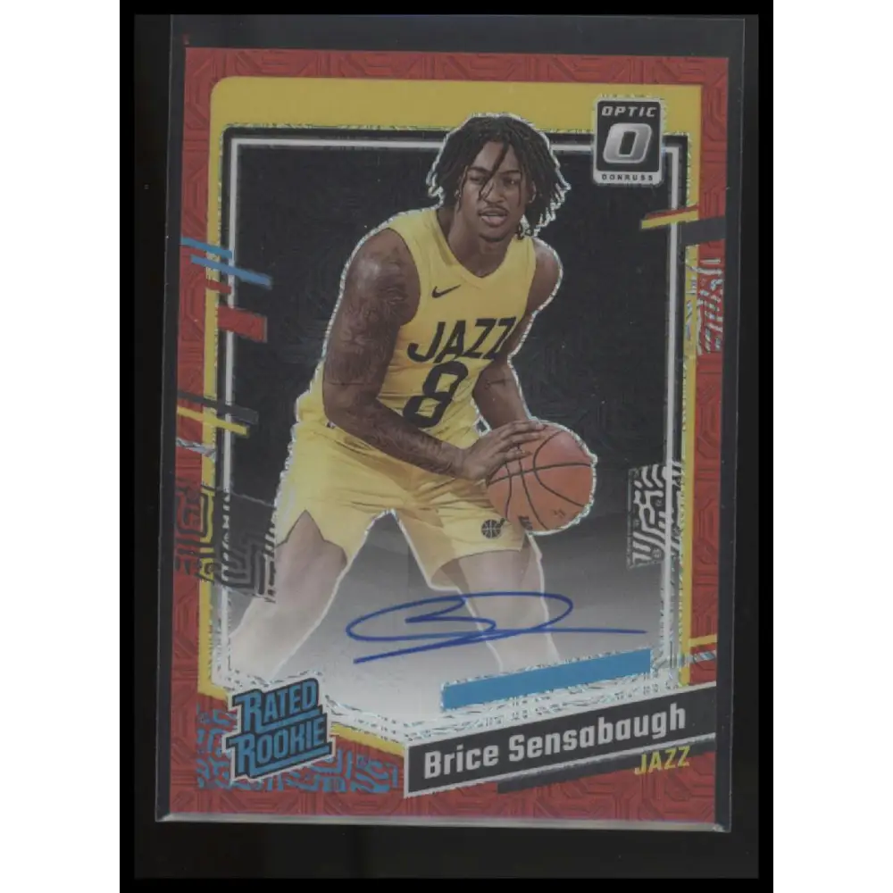 2023-24 Donruss #288 Brice Sensabaugh Rated Rookies Signatures