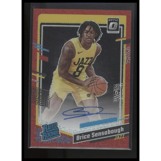 2023-24 Donruss #288 Brice Sensabaugh Rated Rookies Signatures