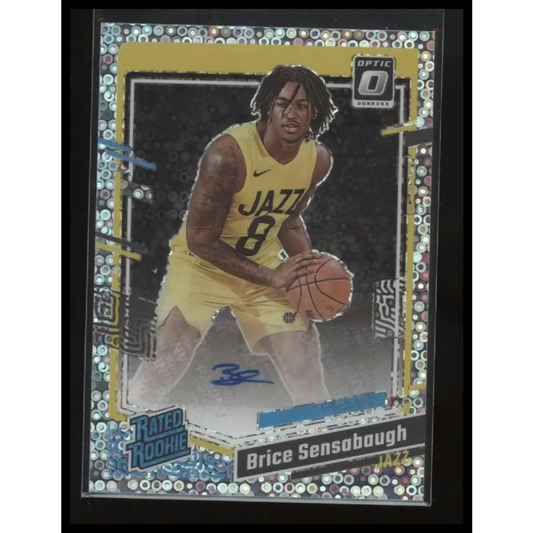 2023-24 Donruss #292 Brice Sensabaugh Rated Rookies Signatures Choice