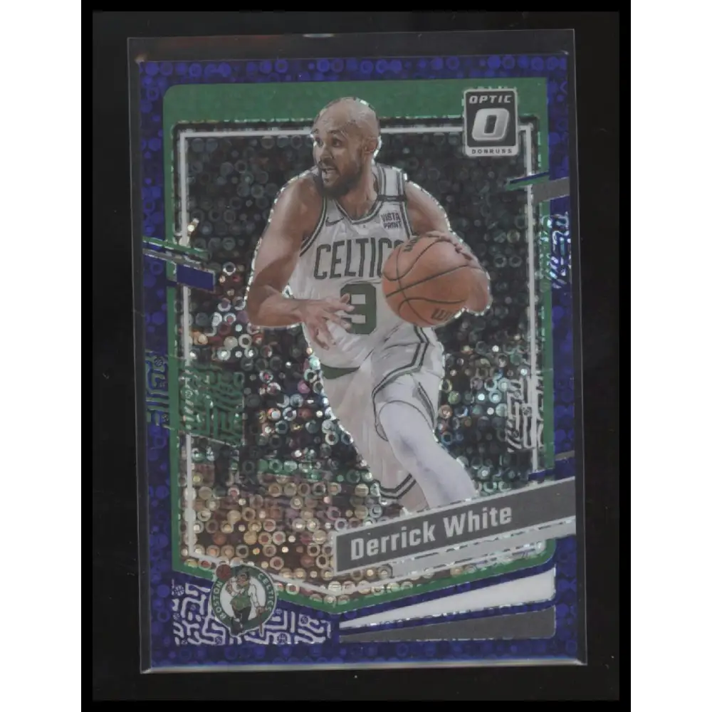 2023-24 Donruss Optic #10 Derrick White Fast Break Purple #/99