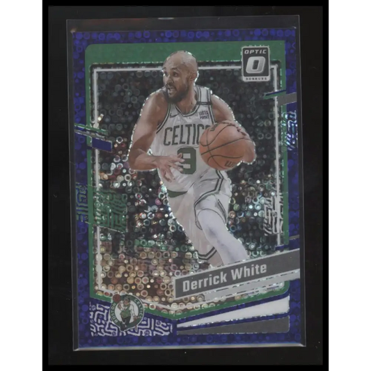 2023-24 Donruss Optic #10 Derrick White Fast Break Purple #/99