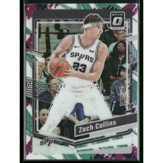 2023-24 Donruss Optic #129 Zach Collins Jazz