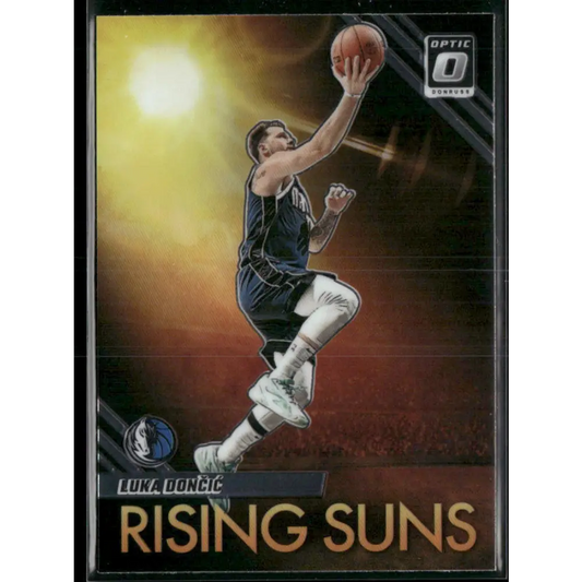 2023-24 Donruss Optic #14 Luka Doncic Rising Suns