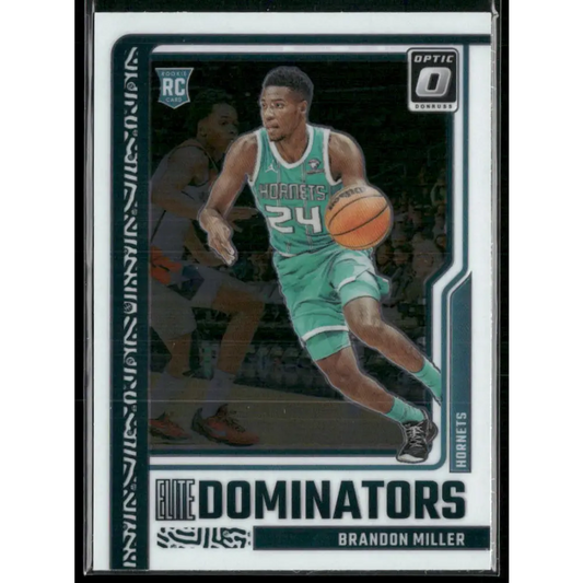 2023-24 Donruss Optic #17 Brandon Miller Elite Dominators