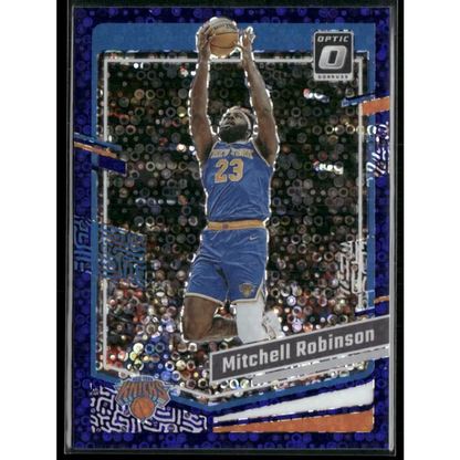 2023-24 Donruss Optic #2 Mitchell Robinson Fast Break Purple #/99