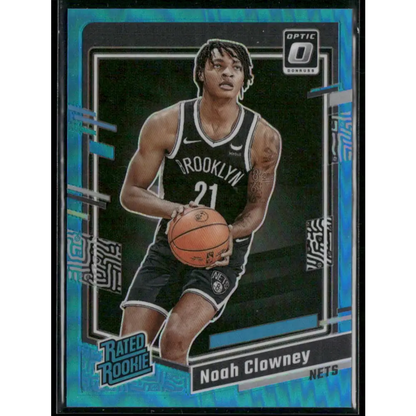 2023-24 Donruss Optic #205 Noah Clowney Aqua #/249