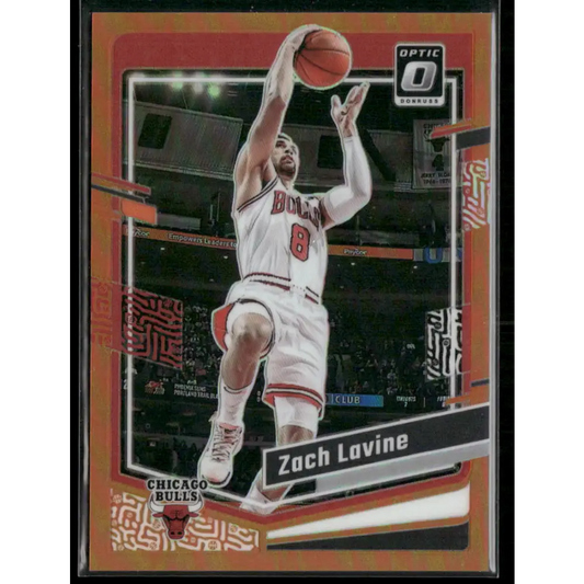 2023-24 Donruss Optic #23 Zach LaVine Orange #/199