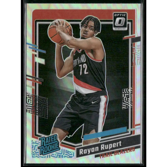 2023-24 Donruss Optic #248 Rayan Rupert Holo