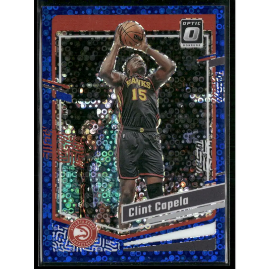2023-24 Donruss Optic #5 Clint Capela Fast Break Blue #/49