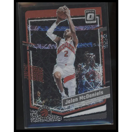 2023-24 Donruss Optic #79 Jalen McDaniels Black Velocity #/39