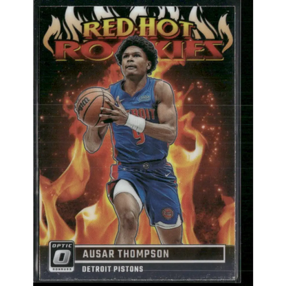 2023-24 Donruss Optic #8 Ausar Thompson Red Hot Rookies Holo