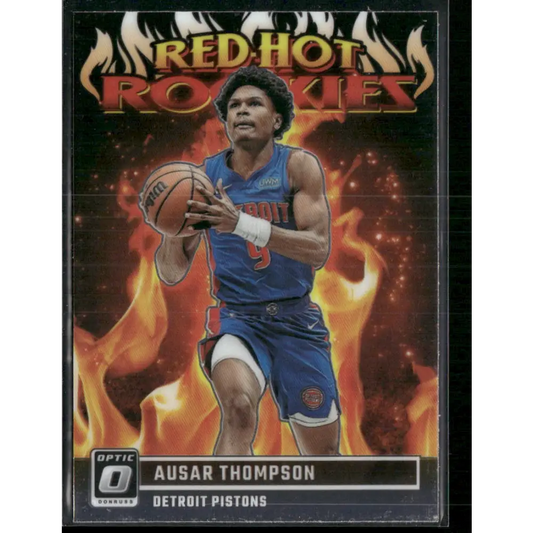 2023-24 Donruss Optic #8 Ausar Thompson Red Hot Rookies Holo