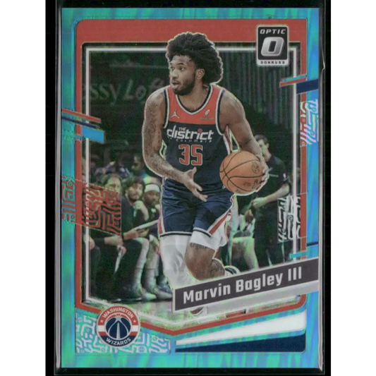 2023-24 Donruss Optic #84 Marvin Bagley III Aqua #/249