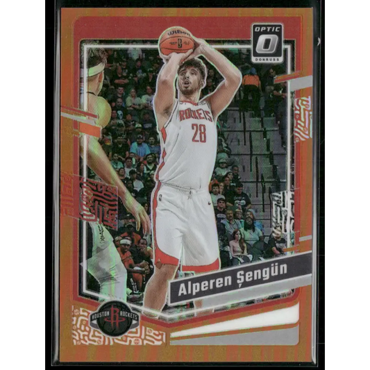 2023-24 Donruss Optic #85 Alperen Sengun Orange #/199