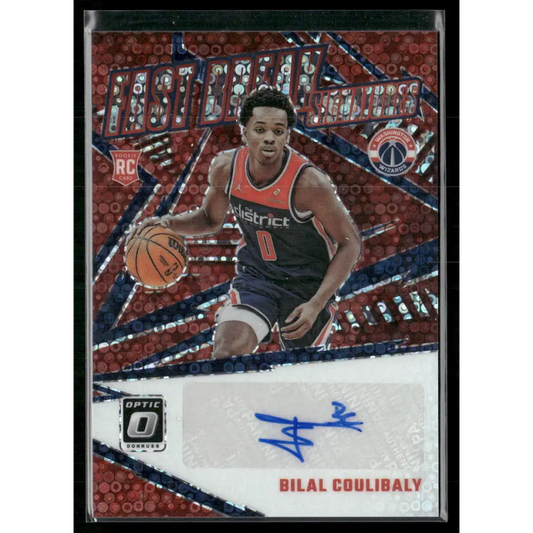 2023-24 Donruss Optic #FBS-BIL Bilal Coulibaly Fast Break Signatures