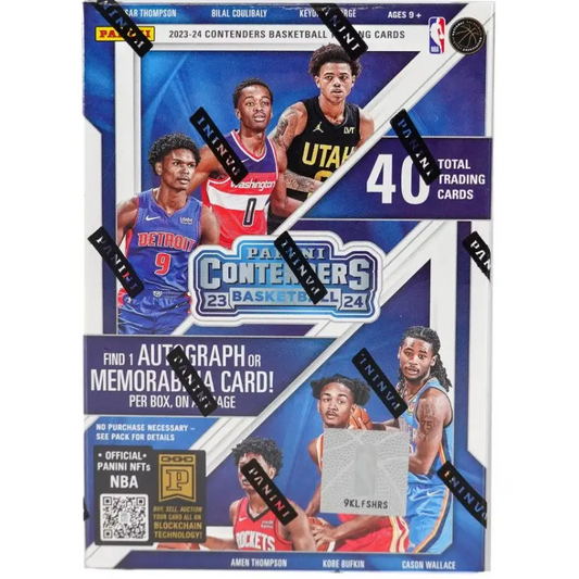 2023/24 Panini Contenders Basketball 5-Pack Blaster Box