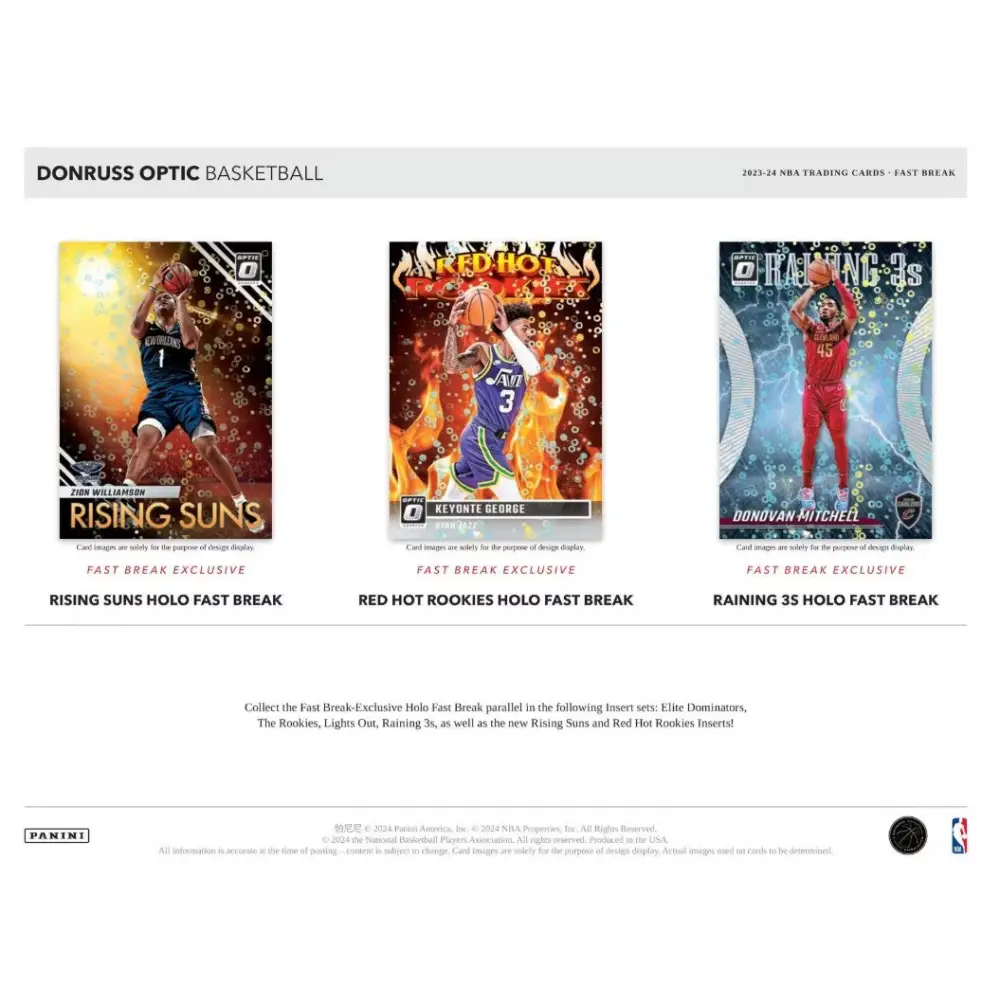 2023/24 Panini Donruss Optic Basketball Fast Break Box