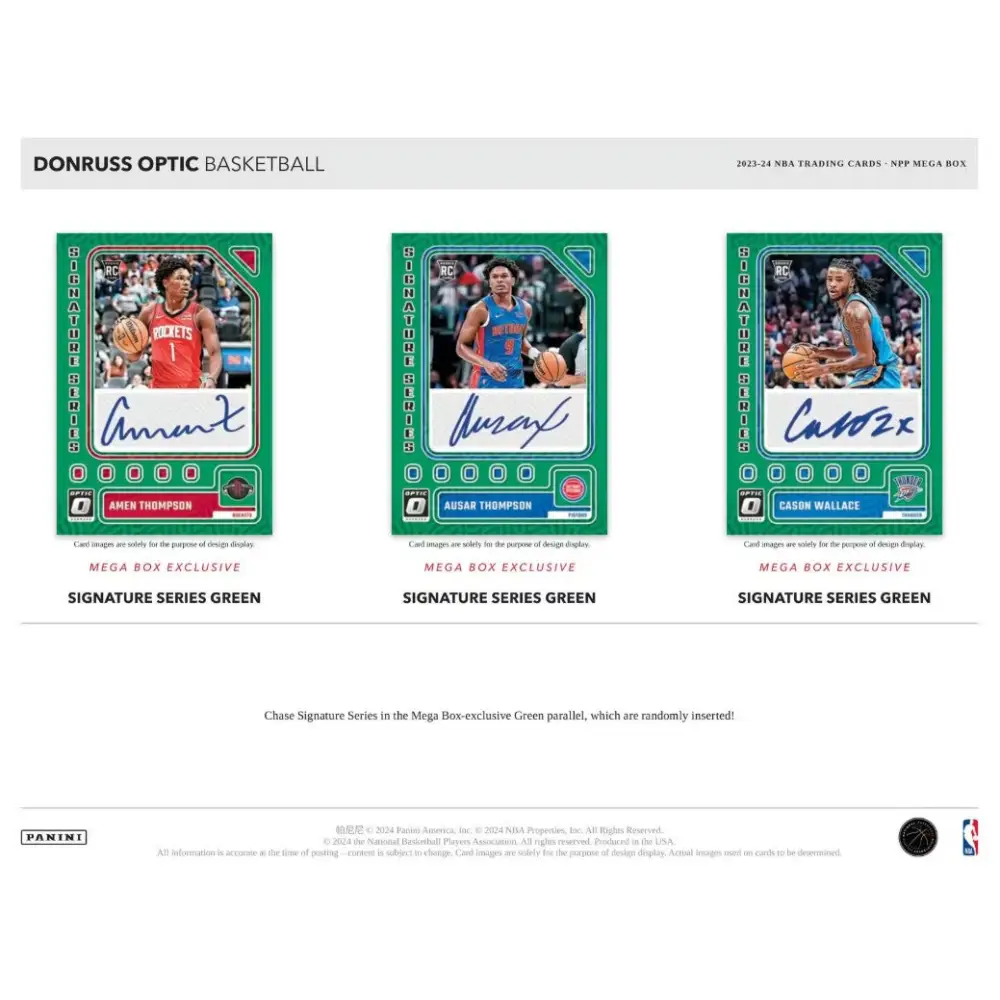 2023/24 Panini Donruss Optic Basketball Mega Box