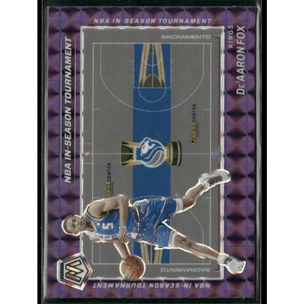 2023-24 Panini Mosaic #11 De’Aaron Fox NBA In-Season Tournament
