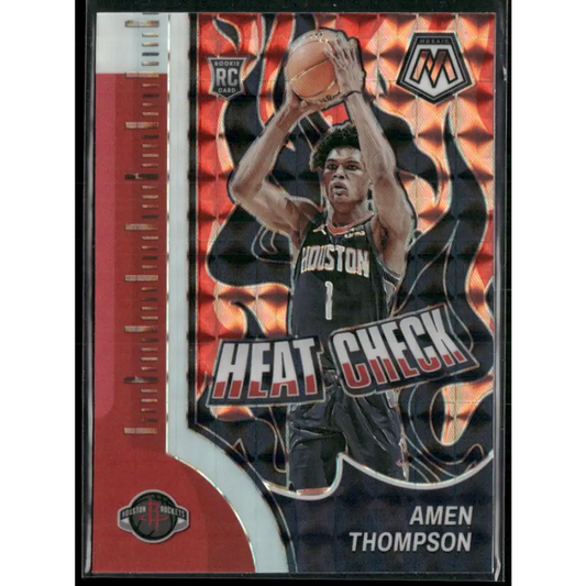 2023-24 Panini Mosaic #12 Amen Thompson Heat Check
