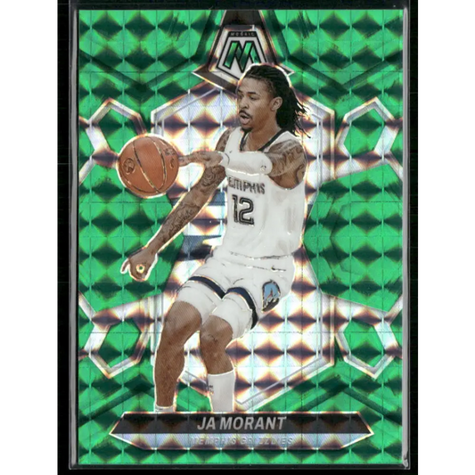 2023-24 Panini Mosaic #127 Ja Morant Teal #/75