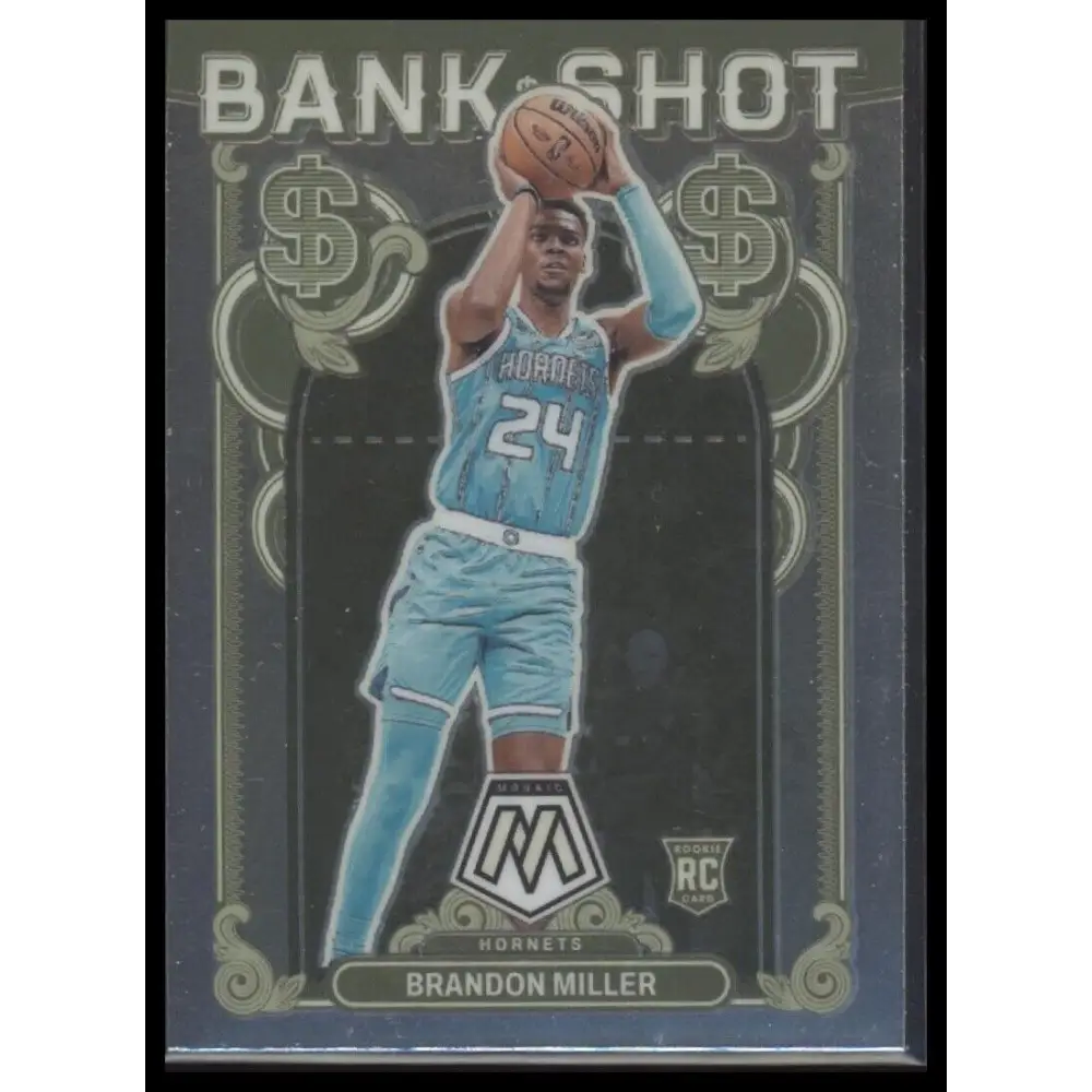 2023-24 Panini Mosaic #14 Brandon Miller Bank Shot