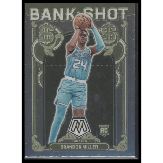 2023-24 Panini Mosaic #14 Brandon Miller Bank Shot