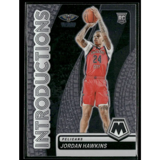 2023-24 Panini Mosaic #14 Jordan Hawkins Introductions