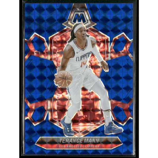 2023-24 Panini Mosaic #14 Terance Mann Blue #/199