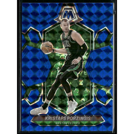 2023-24 Panini Mosaic #169 Kristaps Porzingis Blue #/199