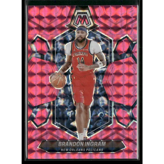 2023-24 Panini Mosaic #174 Brandon Ingram Pink #/149